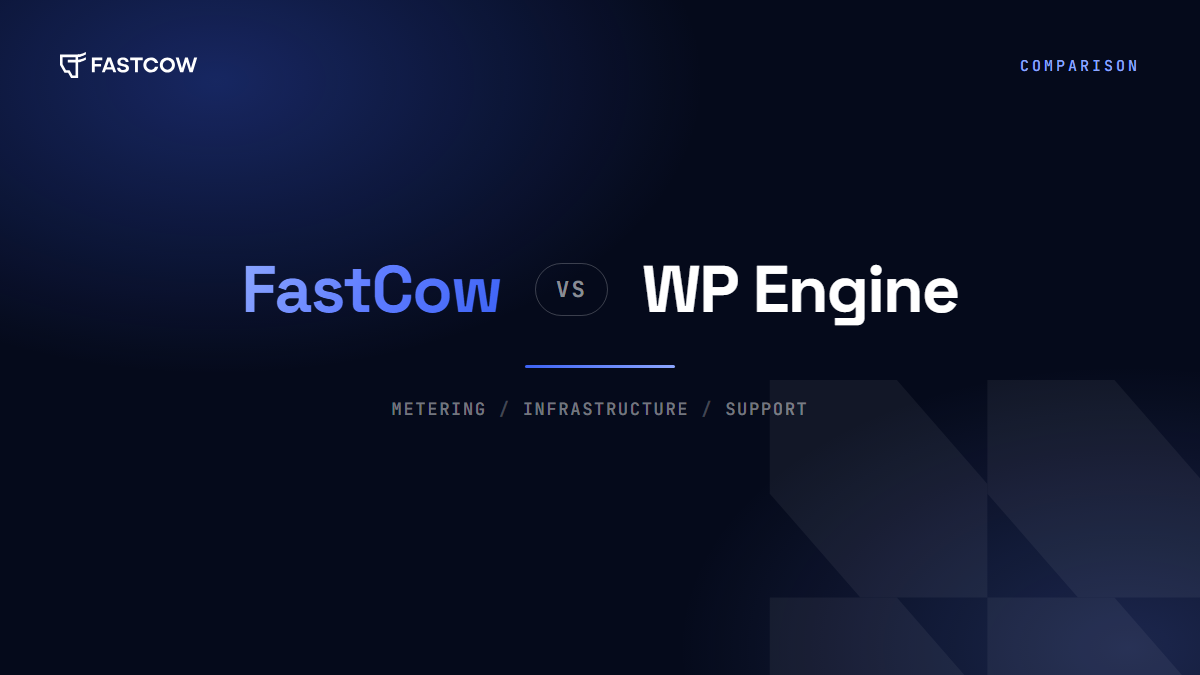 FastCow compared with WP Engine