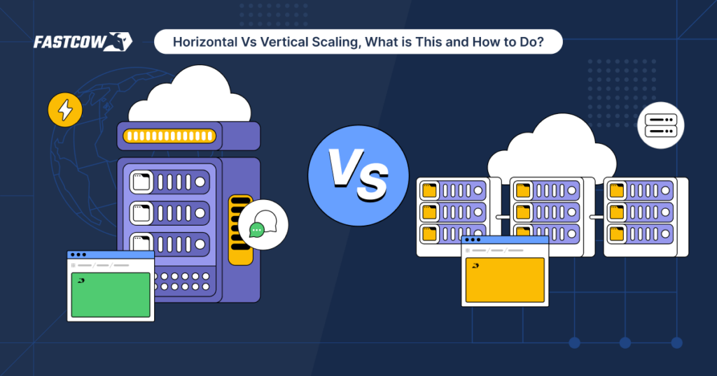 horizontal scaling vs vertical scaling