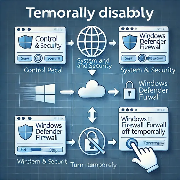 Turn Firewall off temporarily