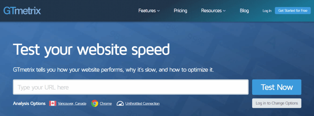 Use GTmetrix for a Comprehensive Report